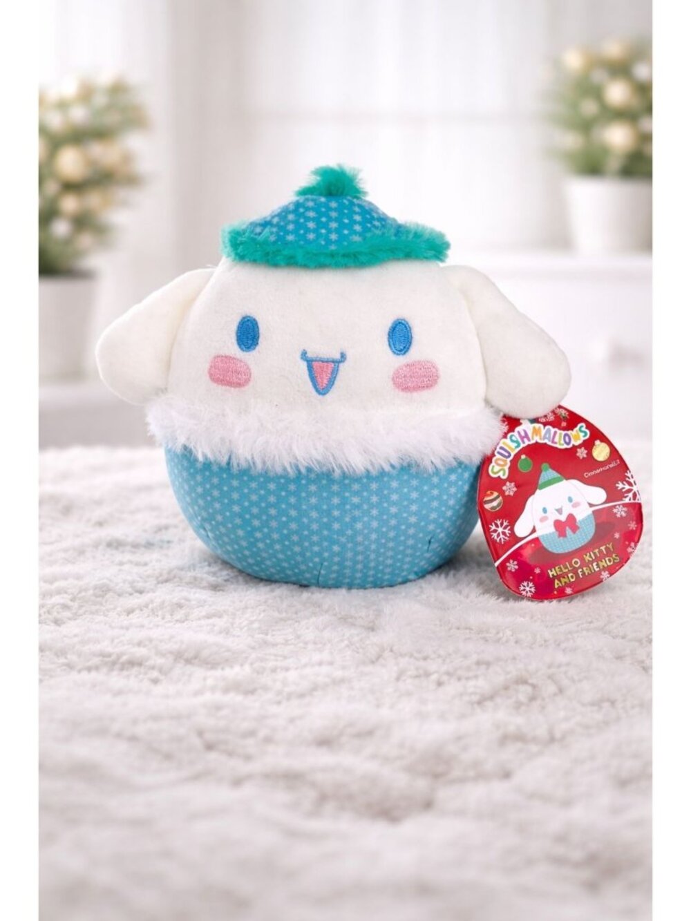 Squishmallow 6" Sanrio Cinnamoroll Hello Kitty & Friends Holiday 2025  NEW